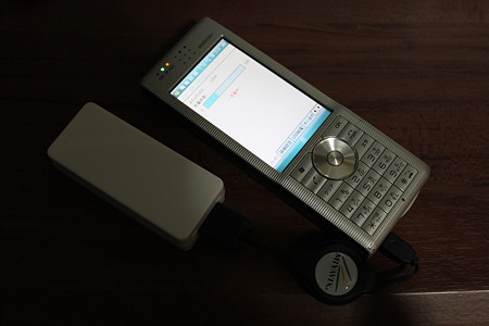 USB充電用電池BOX アドエスを充電