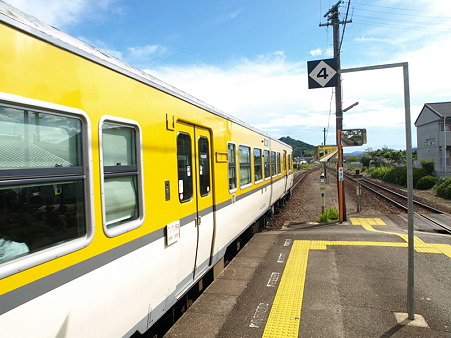 キハ47山口線(宮野駅)2