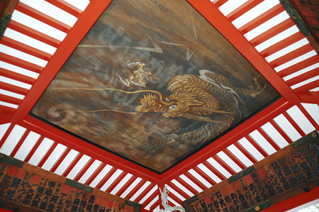 2010年04月29日浅草寺手水舎天井