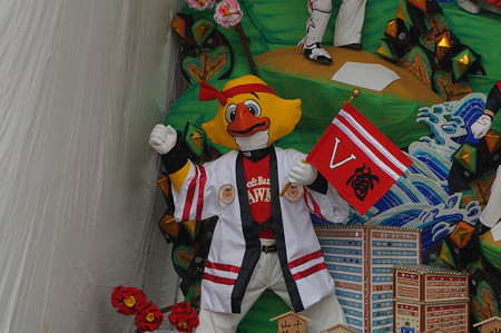 10 2014年 博多祇園山笠 福岡ドーム 飾り山笠 常勝玄界鷹 (8)