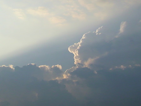 今日の空