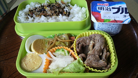 今日のお弁当@2010/7/13