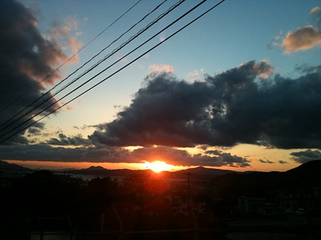 2010年11月15日の夕空～♪