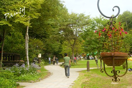 広場の小径・・