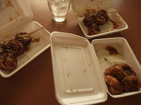 大阪名物「やまちゃん」のたこ焼き