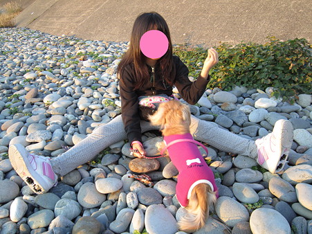 姪っ子とルル