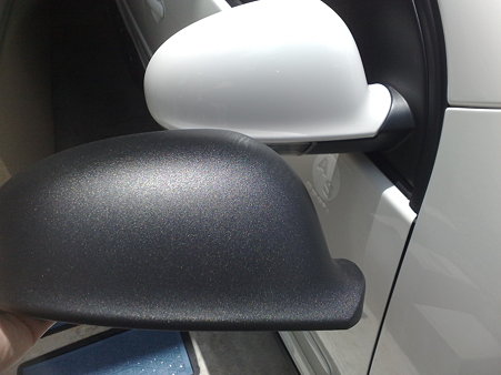 VW Satin black Mirror Caps