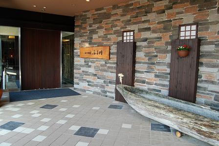 玄関前