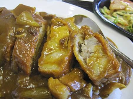 磐梯吾妻ツーリング-20101011-160208成駒のカツカレー